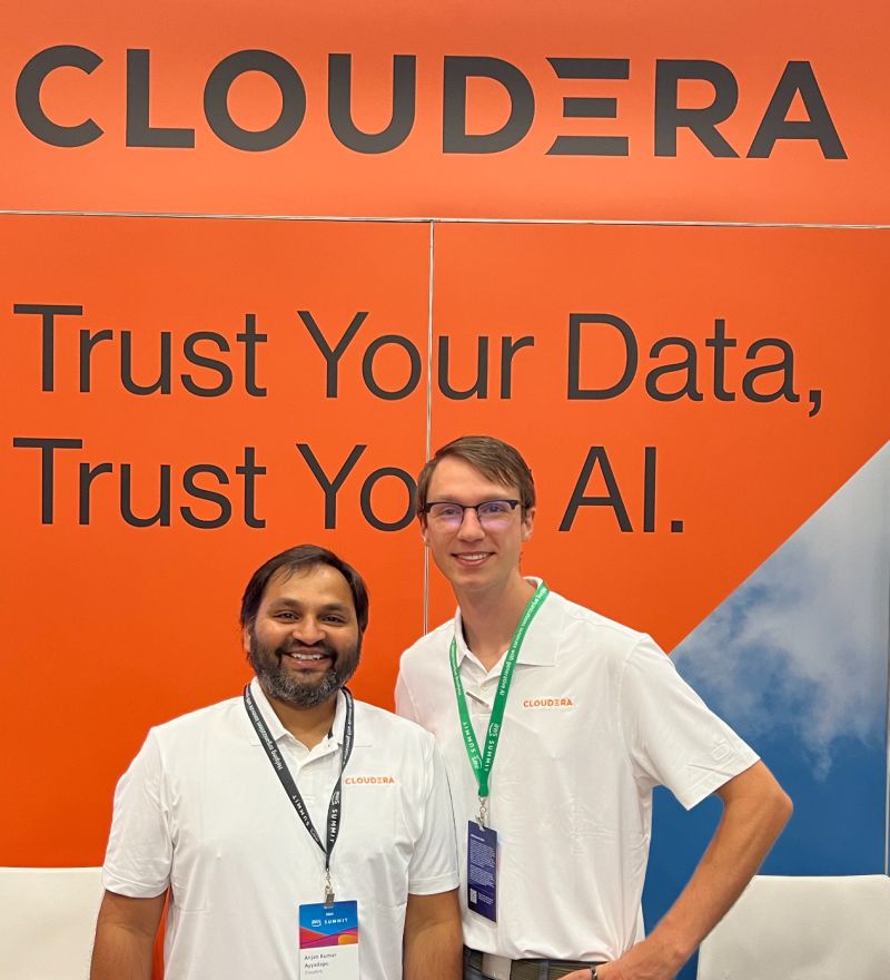 AWS Summit DC — Cloudera booth photo 3